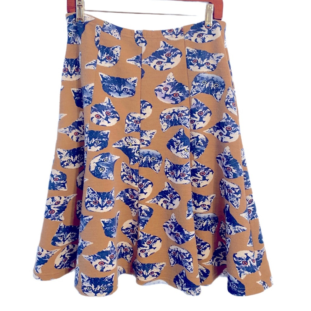 Cat Face Skirt By The Frock Shop Size 32”